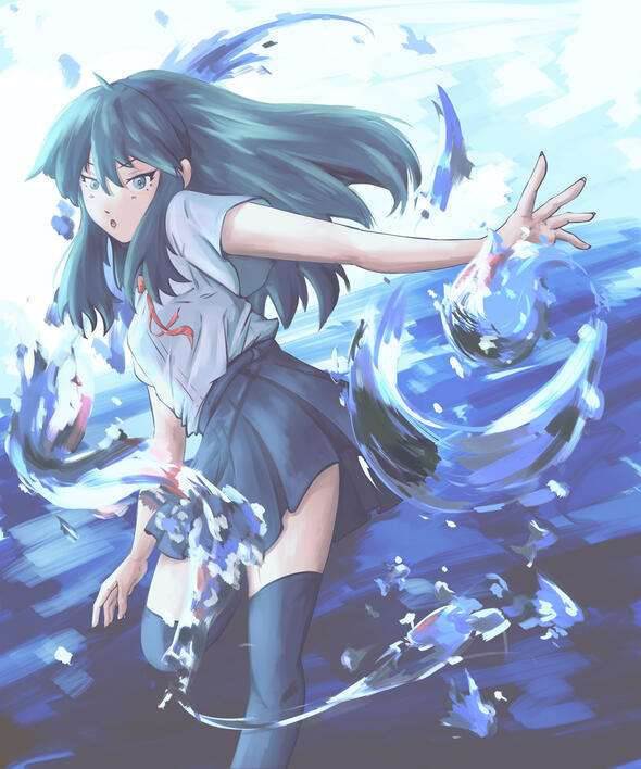 Aqua (Original Character) Aqua (Original Character)