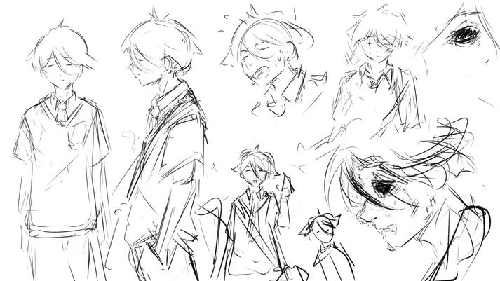 Main Character Explorations